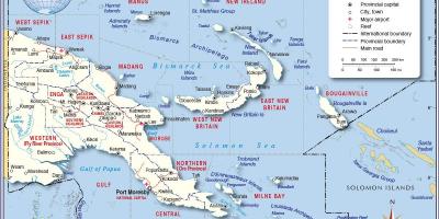 Mapa de tari (papua-nova guiné 